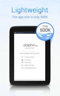 Androidアプリ「Dolphin Zero Incognito Browser - Private Browser」のスクリーンショット 5枚目