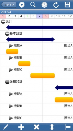 すぐわかる みんなでガント Appliv