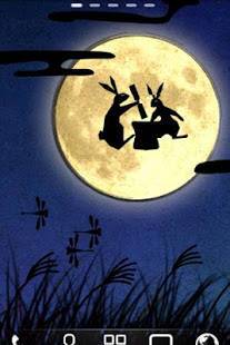 Appliv Moon Rabbit お月見 ライブ壁紙