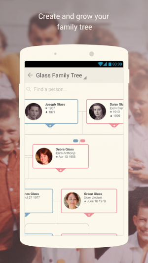 Androidアプリ「MyHeritage」のスクリーンショット 3枚目