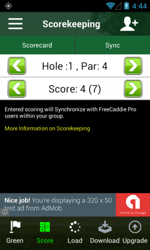free golf gps for android