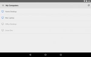 Androidアプリ「Chrome リモート デスクトップ」のスクリーンショット 5枚目