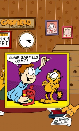 Appliv Home Sweet Garfieldライブ壁紙