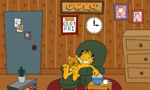 Appliv Home Sweet Garfieldライブ壁紙