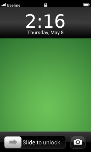 Appliv Iphone 5ロック画面