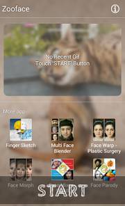 Androidアプリ「Zooface - GIF Animal Morph」のスクリーンショット 5枚目