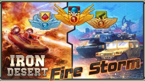Androidアプリ「Iron Desert - Fire Storm」のスクリーンショット 1枚目