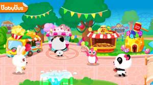 Androidアプリ「知育ゲームランド-BabyBus クリスマス遊園地ごっこ」のスクリーンショット 1枚目