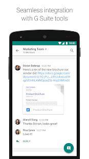 Androidアプリ「Hangouts Chat」のスクリーンショット 4枚目