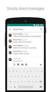 Androidアプリ「Hangouts Chat」のスクリーンショット 3枚目