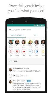Androidアプリ「Hangouts Chat」のスクリーンショット 5枚目