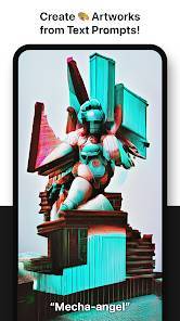 Androidアプリ「starryai - Create Art with AI」のスクリーンショット 1枚目