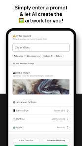 Androidアプリ「starryai - Create Art with AI」のスクリーンショット 2枚目