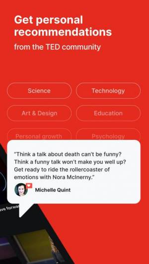 iPhone、iPadアプリ「TED」のスクリーンショット 2枚目