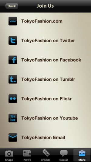 iPhone、iPadアプリ「Tokyo Fashion」のスクリーンショット 5枚目