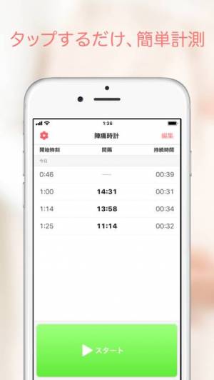 21年 おすすめの陣痛の間隔を計る 陣痛時計 アプリはこれ アプリランキングtop10 Iphone Androidアプリ Appliv