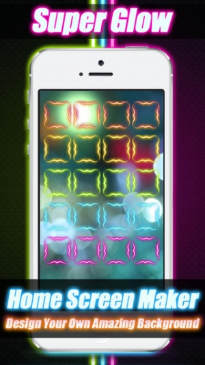 ネオンカラーホーム画面棚壁紙メーカー Ios 7 Editionのスクリーンショット 2枚目 Iphoneアプリ Appliv