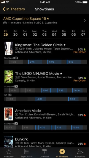 iPhone、iPadアプリ「iTunes Movie Trailers」のスクリーンショット 5枚目