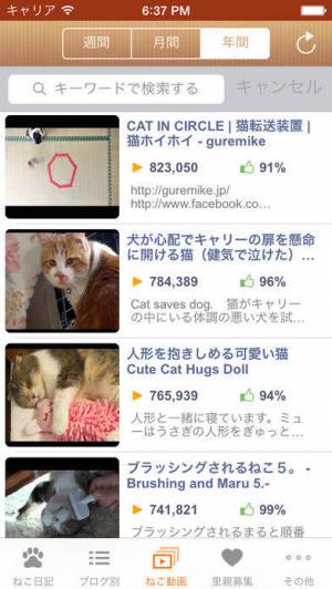 年 おすすめの猫の画像 動画アプリはこれ アプリランキングtop10 Iphoneアプリ Appliv