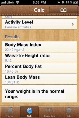 すぐわかる 体脂肪カロリー計算無料 Appliv