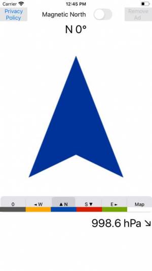 すぐわかる コンパス東西南北方位磁石地図 Appliv