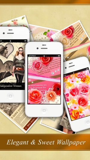 オトナ可愛い壁紙 Elegant Cute Wallpapers かわいい待ち受けで楽しもう のスクリーンショット 1枚目 Iphoneアプリ Appliv
