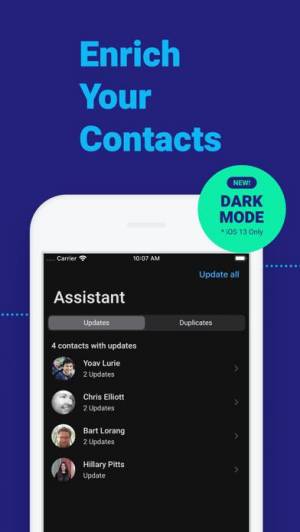 iPhone、iPadアプリ「Contacts+ | Address Book」のスクリーンショット 4枚目