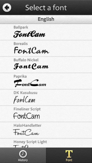 Appliv Fontcam フォントカム 写真加工カメラアプリ