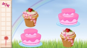 Appliv 幼児や子供のためのお菓子やケーキでのメモリのゲーム 暗記のゲーム 女の子のためのアプリ ゲーム無料子供のためのゲーム