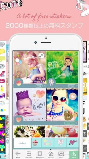 年 おすすめのかわいい素材で写真加工するアプリはこれ アプリランキングtop10 Iphoneアプリ Appliv