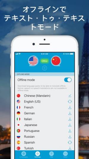 iPhone、iPadアプリ「音声&翻訳 - 翻訳機」のスクリーンショット 2枚目