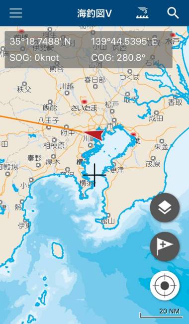 Appliv 海釣図ｖ 海底地形がわかる海釣りマップ