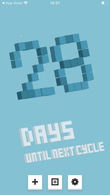 生理アプリとバレないデザインが使いやすい Cube 生理日予測 ダイエット フィットネス ヘルスケアのことならfytte フィッテ