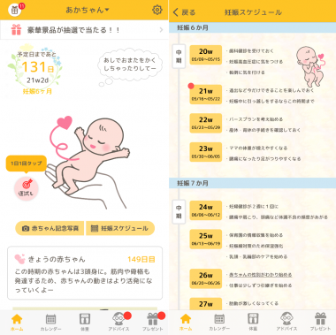 妊娠 から 出産 まで
