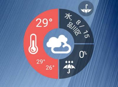 Android天気ウィジェットおすすめ6選 便利でオシャレにホーム画面を大