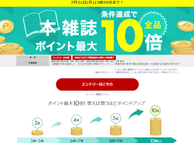 楽天ブックスでポイント最大10倍！ 本・雑誌全品対象 買えば買うほどお