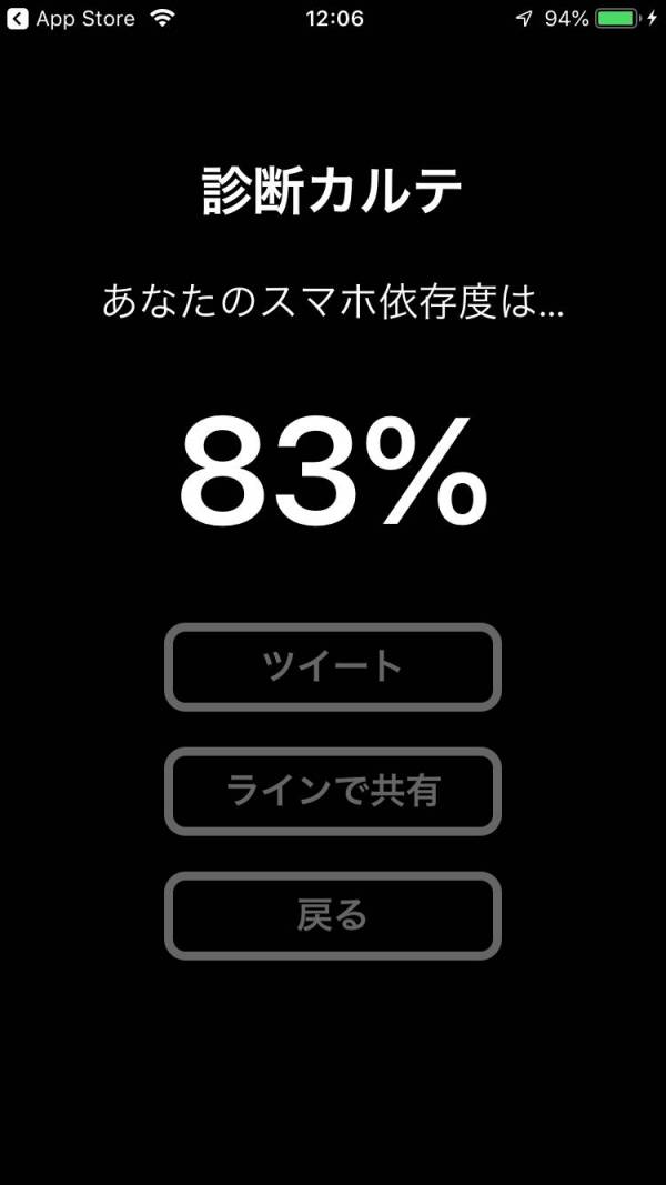 すぐわかる スマホ依存症診断 スマホ中毒診断 Smartcheck Iphoneアプリ Appliv