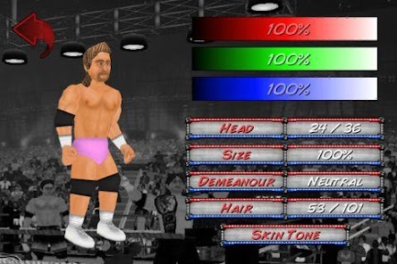 「Wrestling Revolution」のスクリーンショット 2枚目