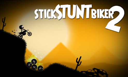 「Stick Stunt Biker 2」のスクリーンショット 1枚目