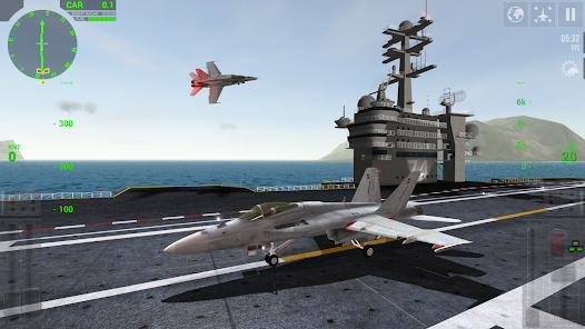 「F18 Carrier Landing」のスクリーンショット 1枚目