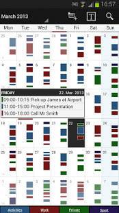 「Business Calendar Pro（カレンダー）」のスクリーンショット 1枚目