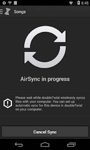 「AirSyncをiTunes & AirPlay」のスクリーンショット 1枚目