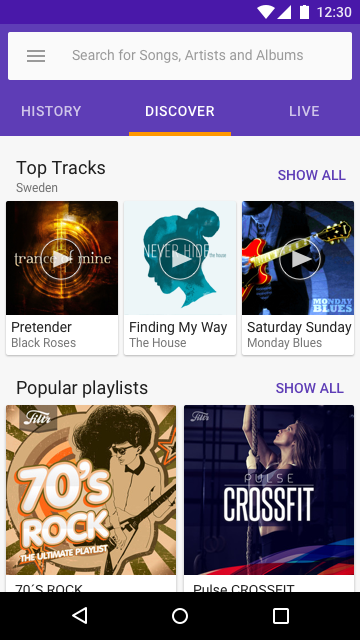 「TrackID™ - 音楽認識アプリ」のスクリーンショット 2枚目