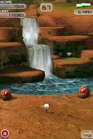 「Flick Golf Extreme!」のスクリーンショット 2枚目