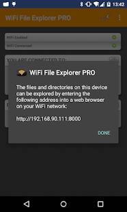 「WiFiファイルエクスプローラPRO」のスクリーンショット 2枚目