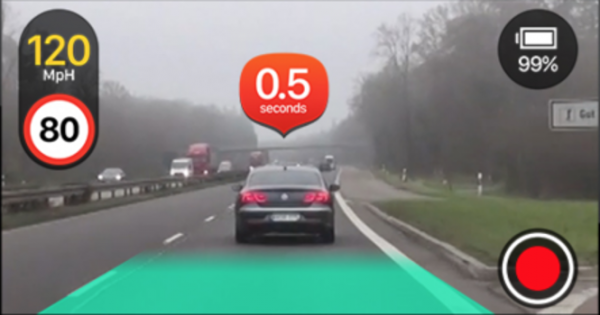 「iOnRoad Augmented Driving Pro」のスクリーンショット 1枚目