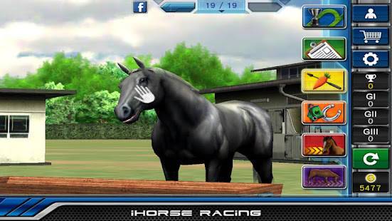「無料競馬ゲーム iHorse Racing: free horse racing game」のスクリーンショット 3枚目
