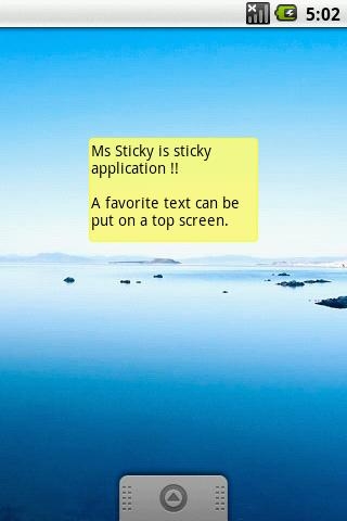 「Ms Sticky(付箋メモウィジェット)」のスクリーンショット 2枚目