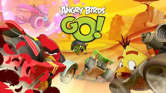 「Angry Birds Go!」のスクリーンショット 1枚目