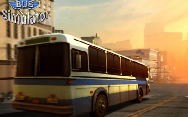 「市内バス運転3Dシミュレータ」のスクリーンショット 1枚目